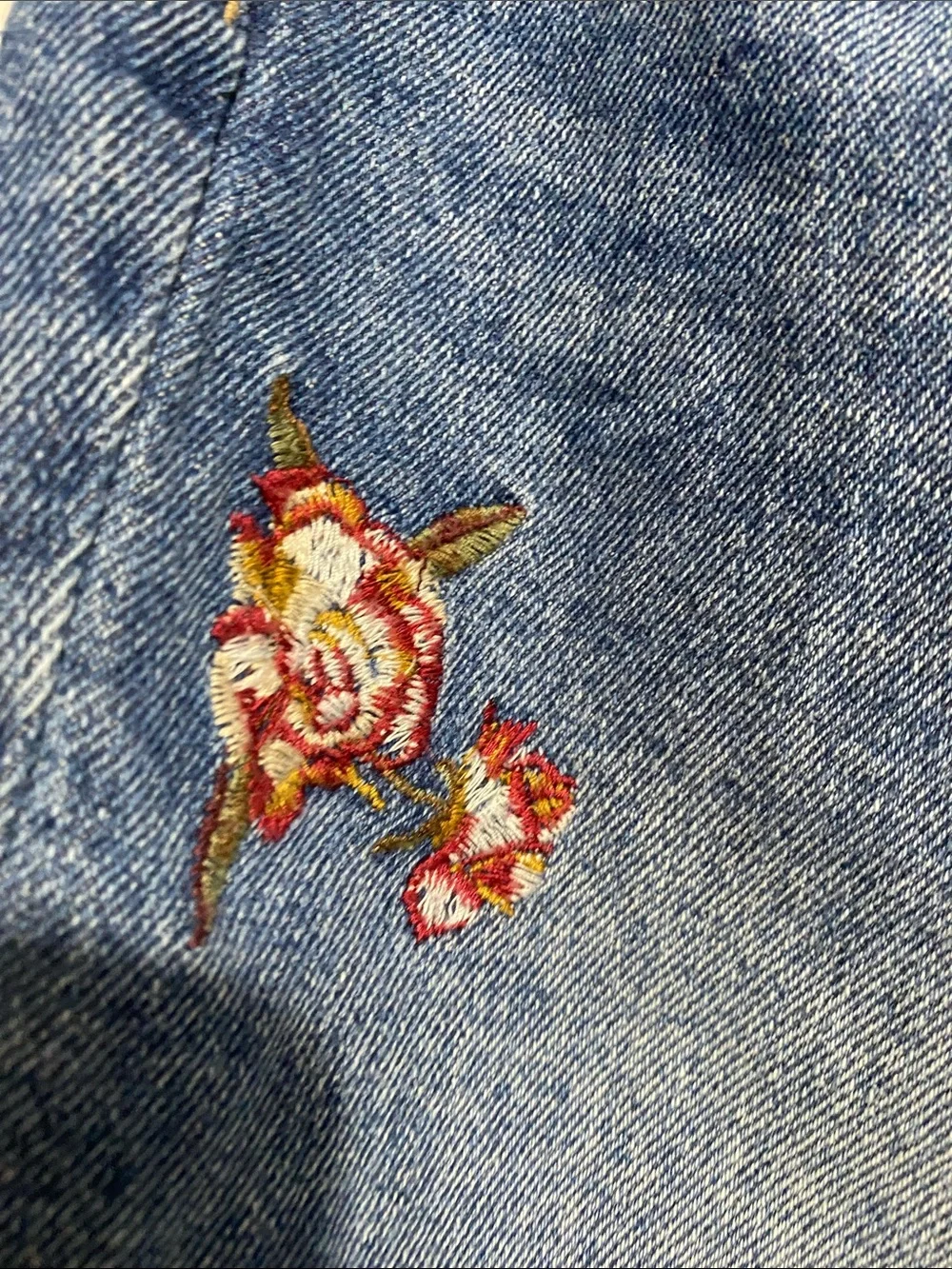 Cato Collection Limited Edition embroidered floral Jeans pants size 18W